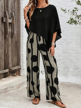 Asymmetric Two Piece Summer Set